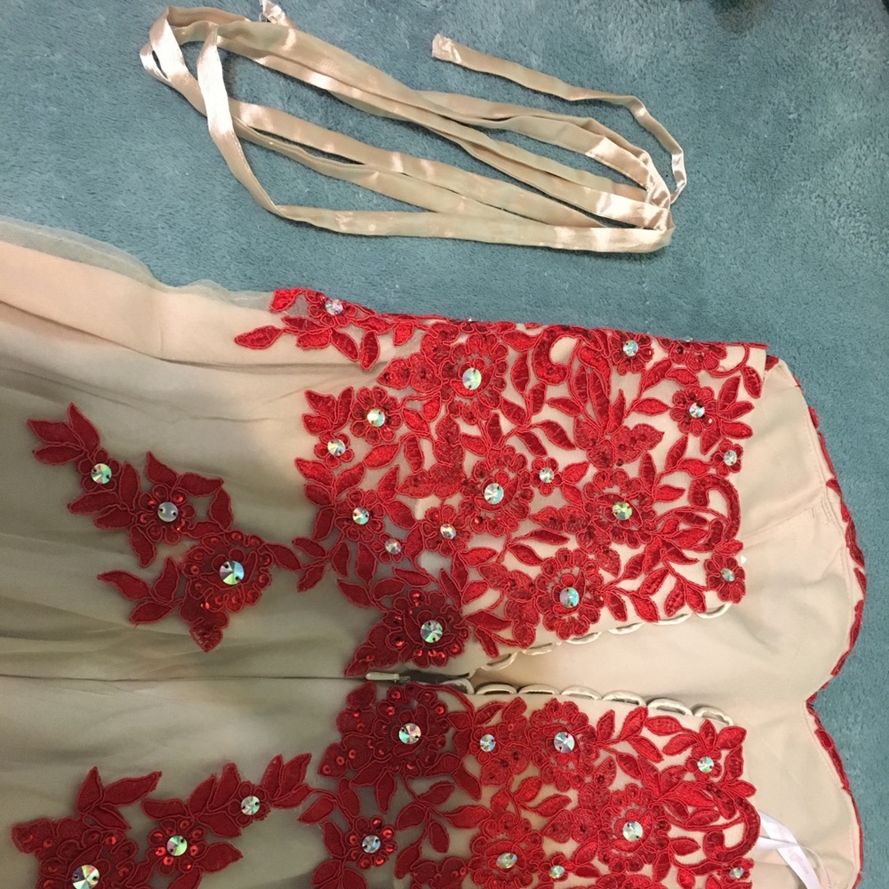 Red Prom Dress - Picture 4 of 5